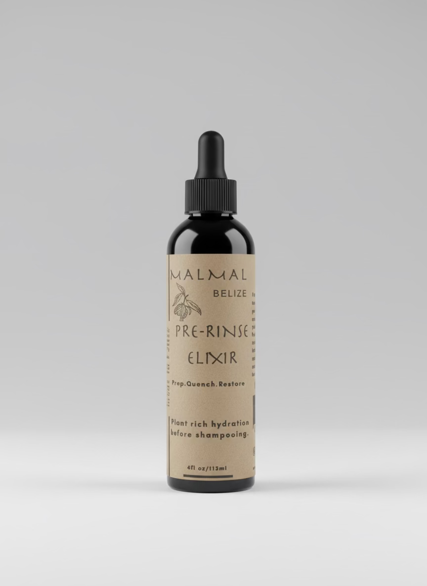 Pre Rinse Elixir - Pre Shampoo Hair Treatment for All Hair Types