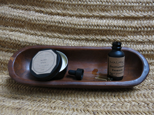 Premium Beard Growth Combo - Balm & Oil Set for Strong, Healthy Beards